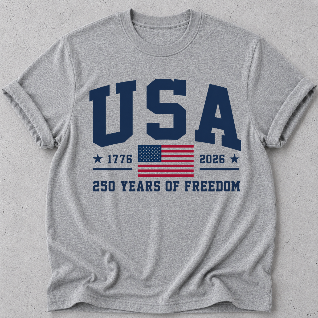 USA 250 Collegiate   T-Shirt