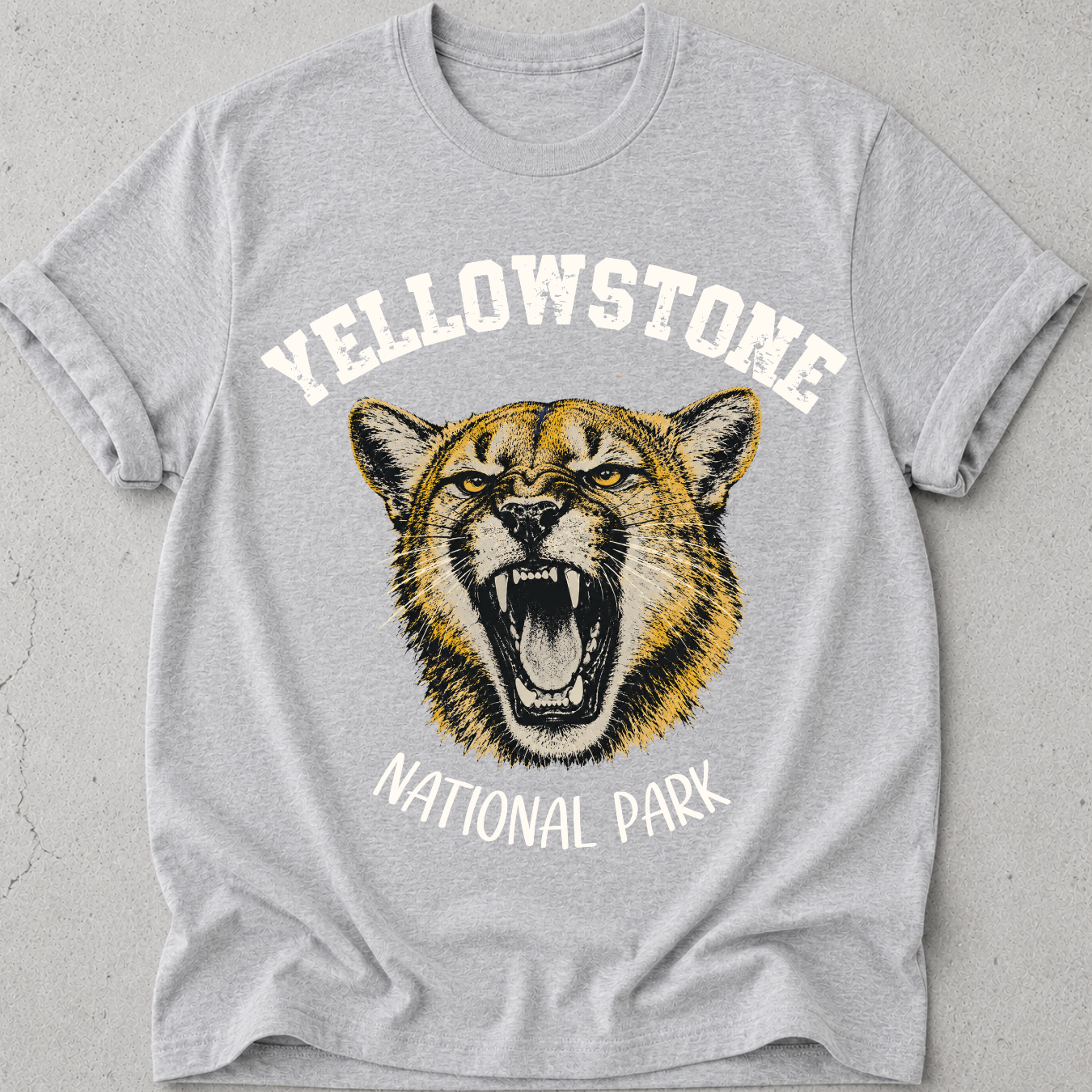 Yellowstone Mountain Lion  T-Shirt