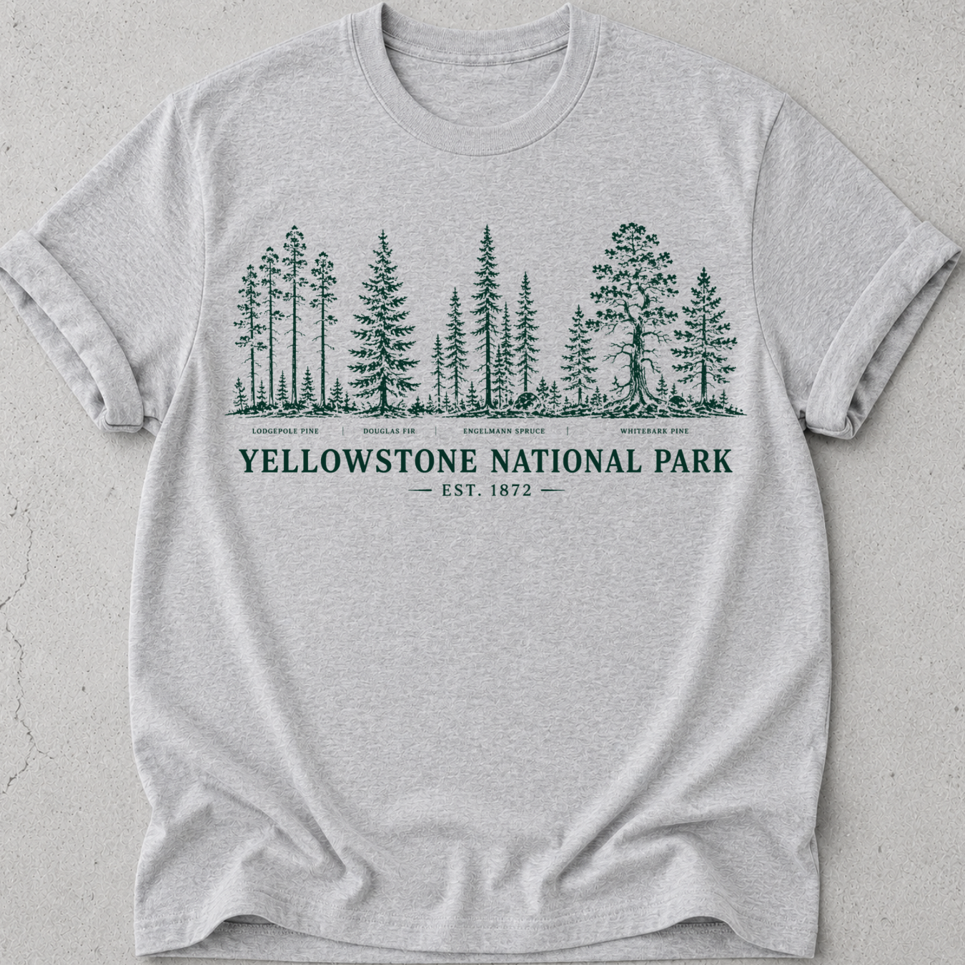 Yellowstone Trees T-Shirt