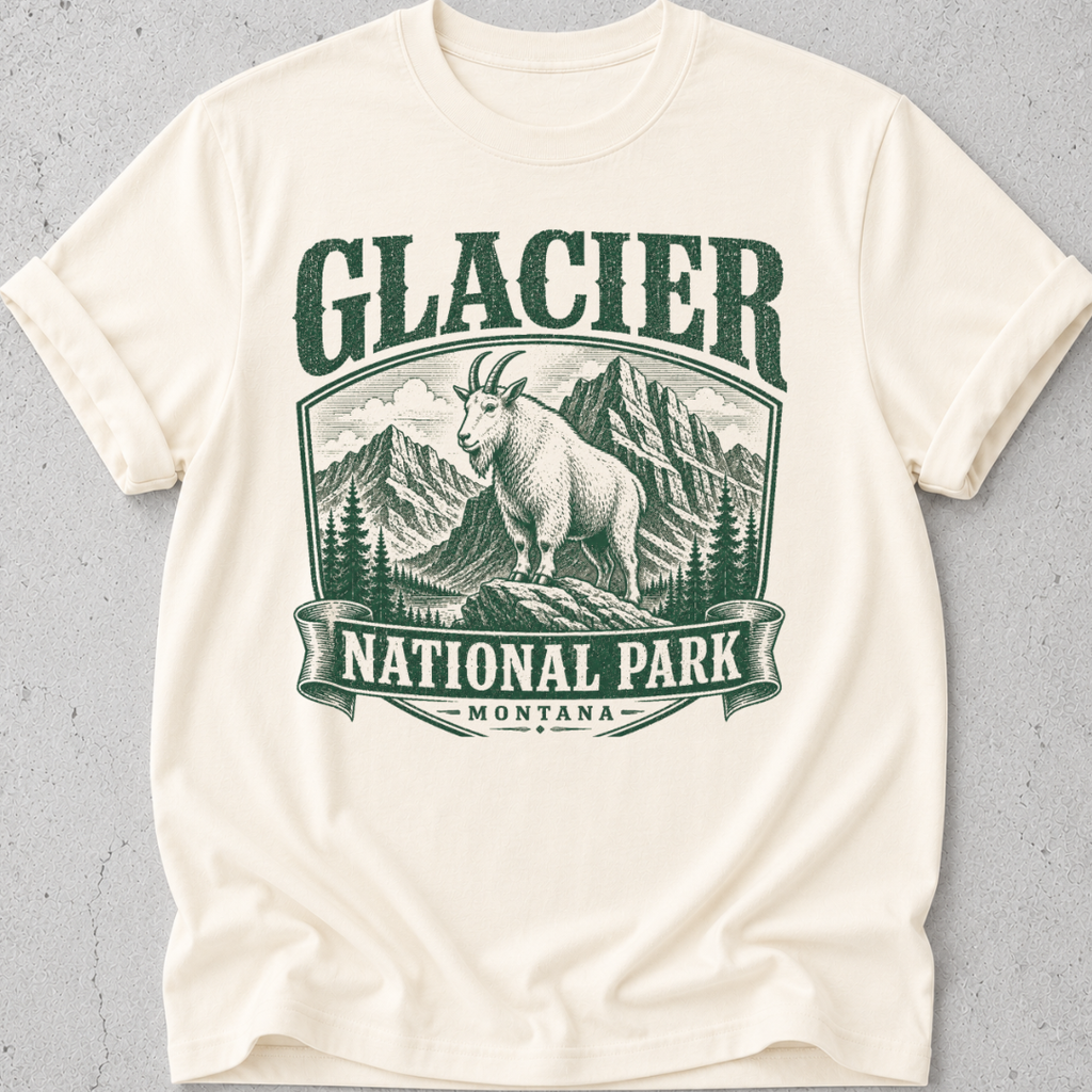 Glacier RetroT-shirt
