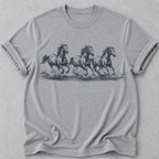 Wild Horses Galloping T-shirt