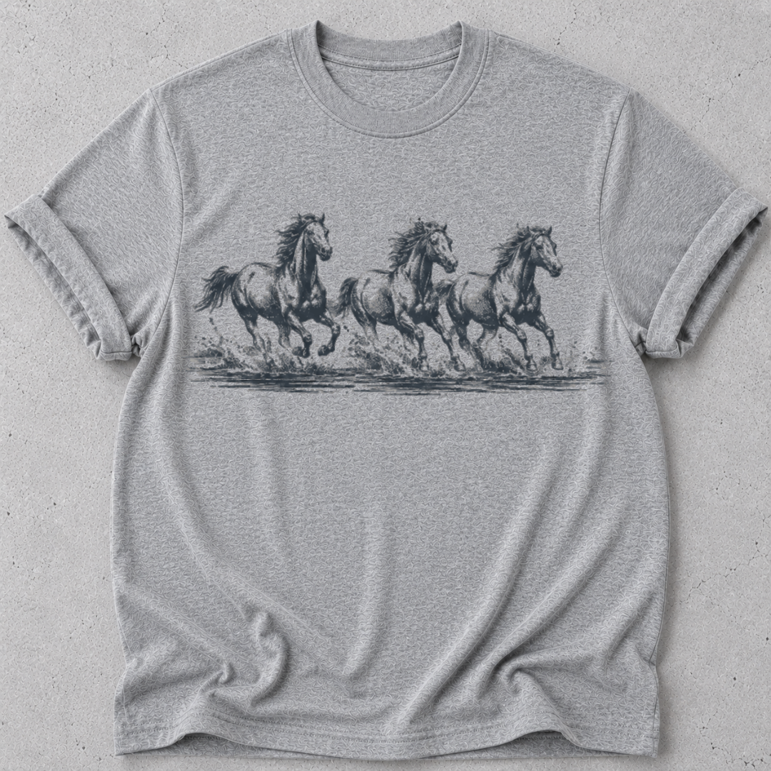 Wild Horses Galloping T-shirt