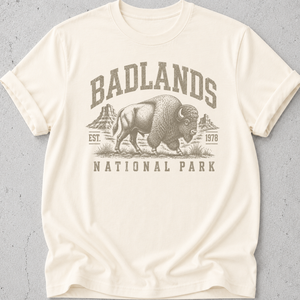 Badlands Bison T-shirt