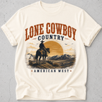Lone Cowboy Country  T-Shirt