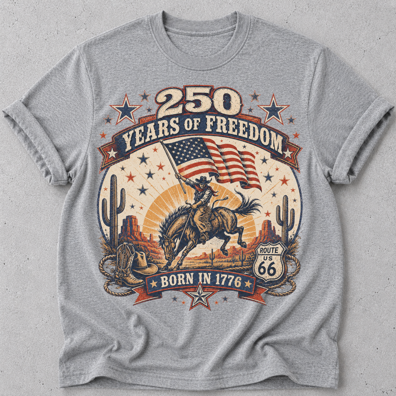 Rodeo USA  Anniversary  T-Shirt