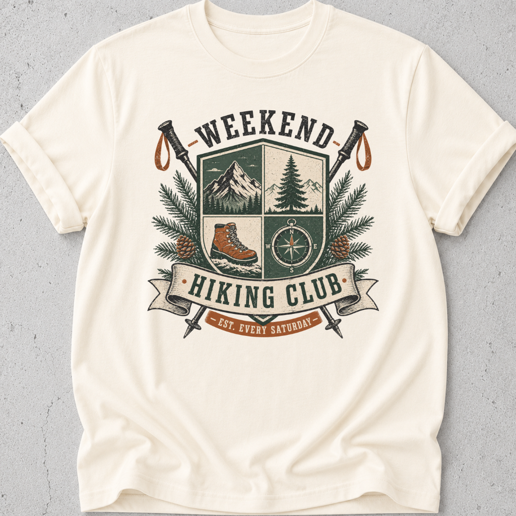 Weekend Hiking Club T-shirt