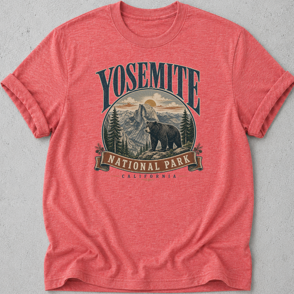 Yosemite  Bear Graphic T-shirt