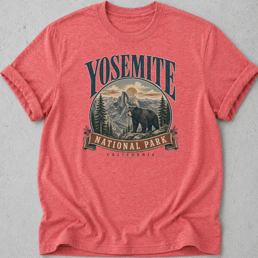 Yosemite  Bear Graphic T-shirt