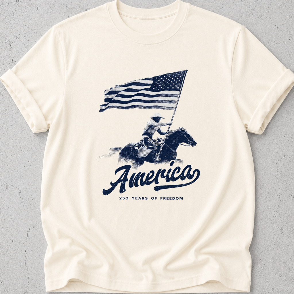 Patriotic Cowboy T-Shirt