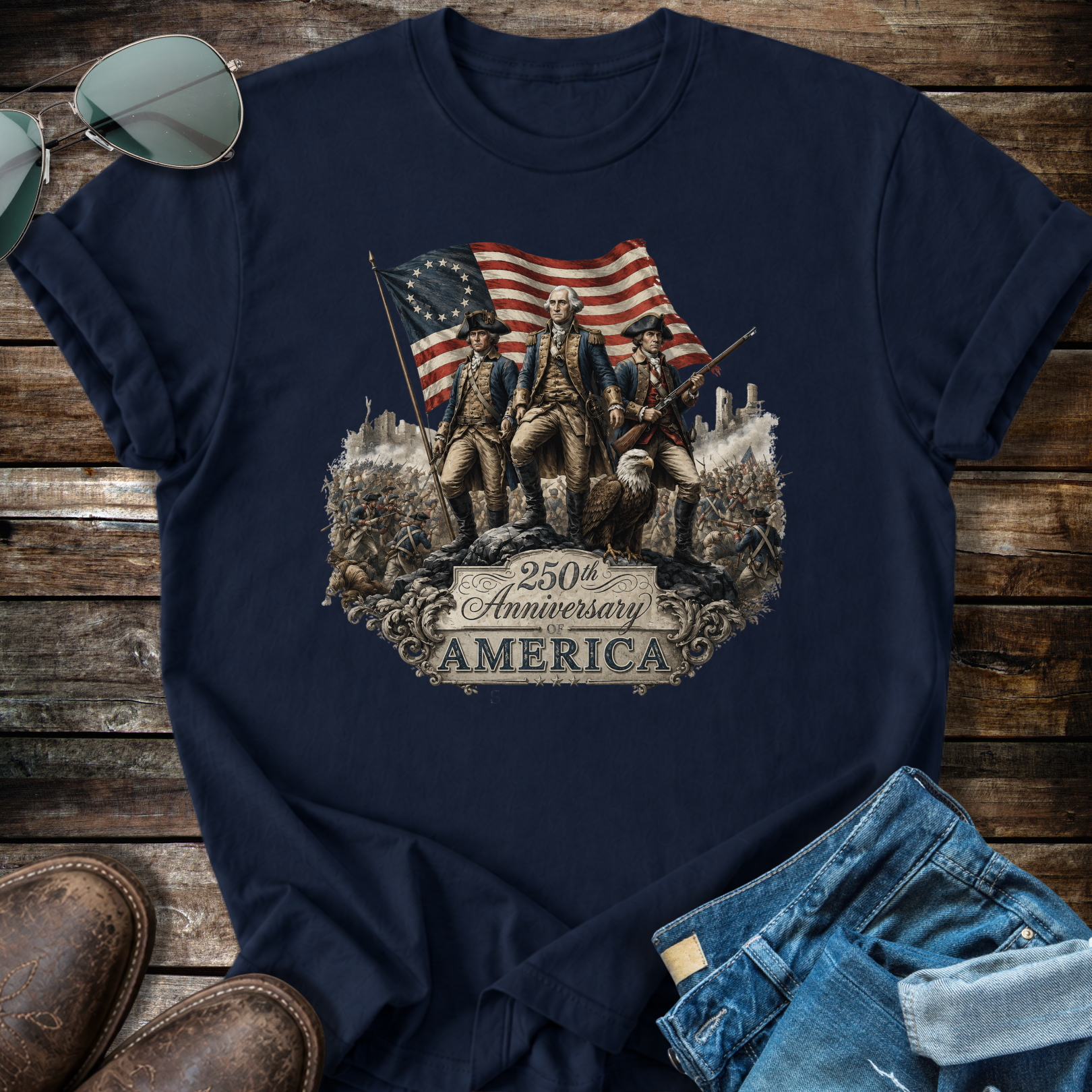 USA 250  Patriotic T-shirt
