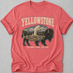 Yellowstone Medallion Bison  T-Shirt