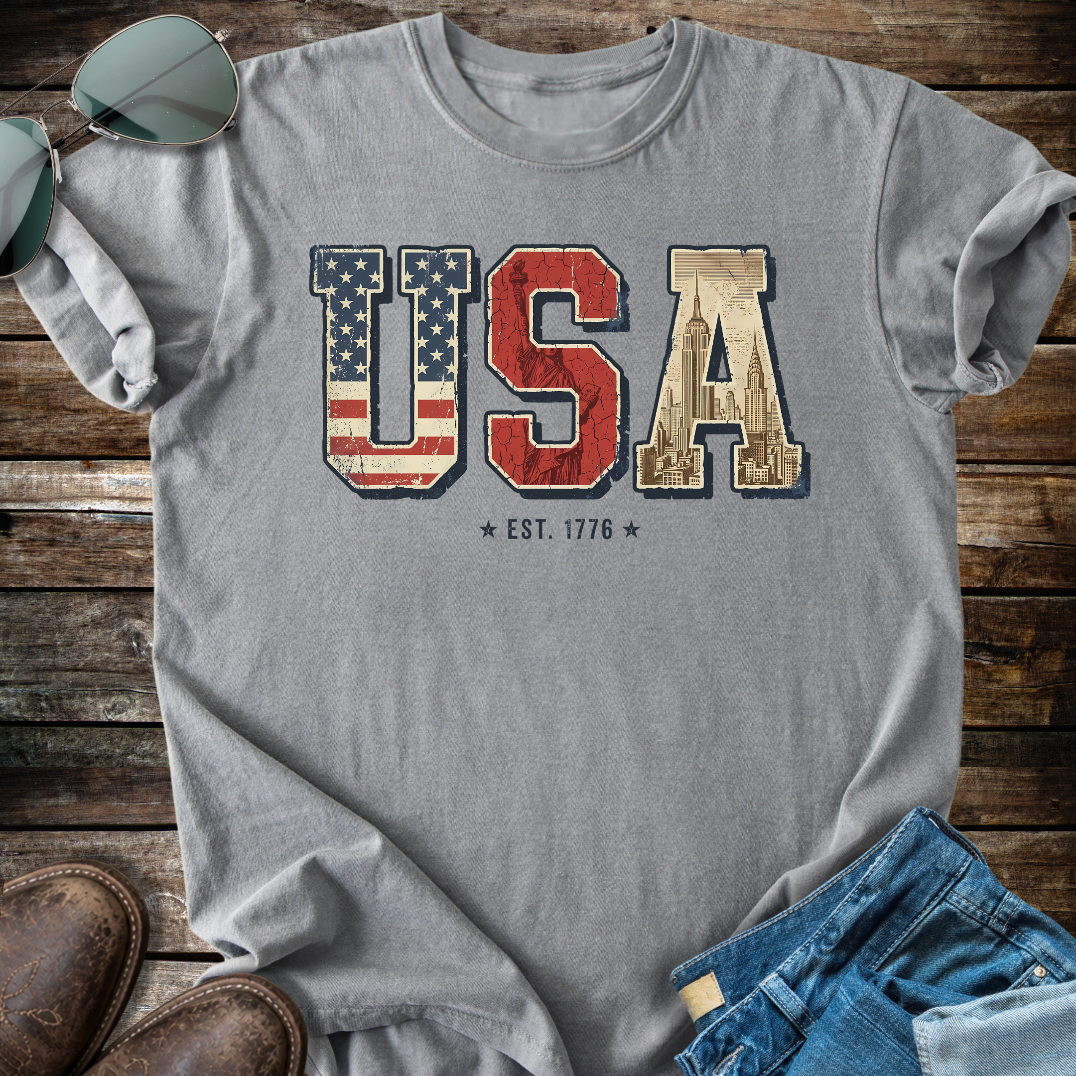 USA  T-Shirt