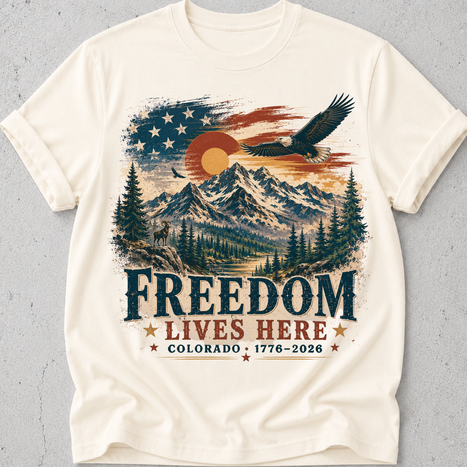 Colorado  250 Anniversary T-Shirt
