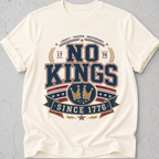 No Kings Varsity T-shirt