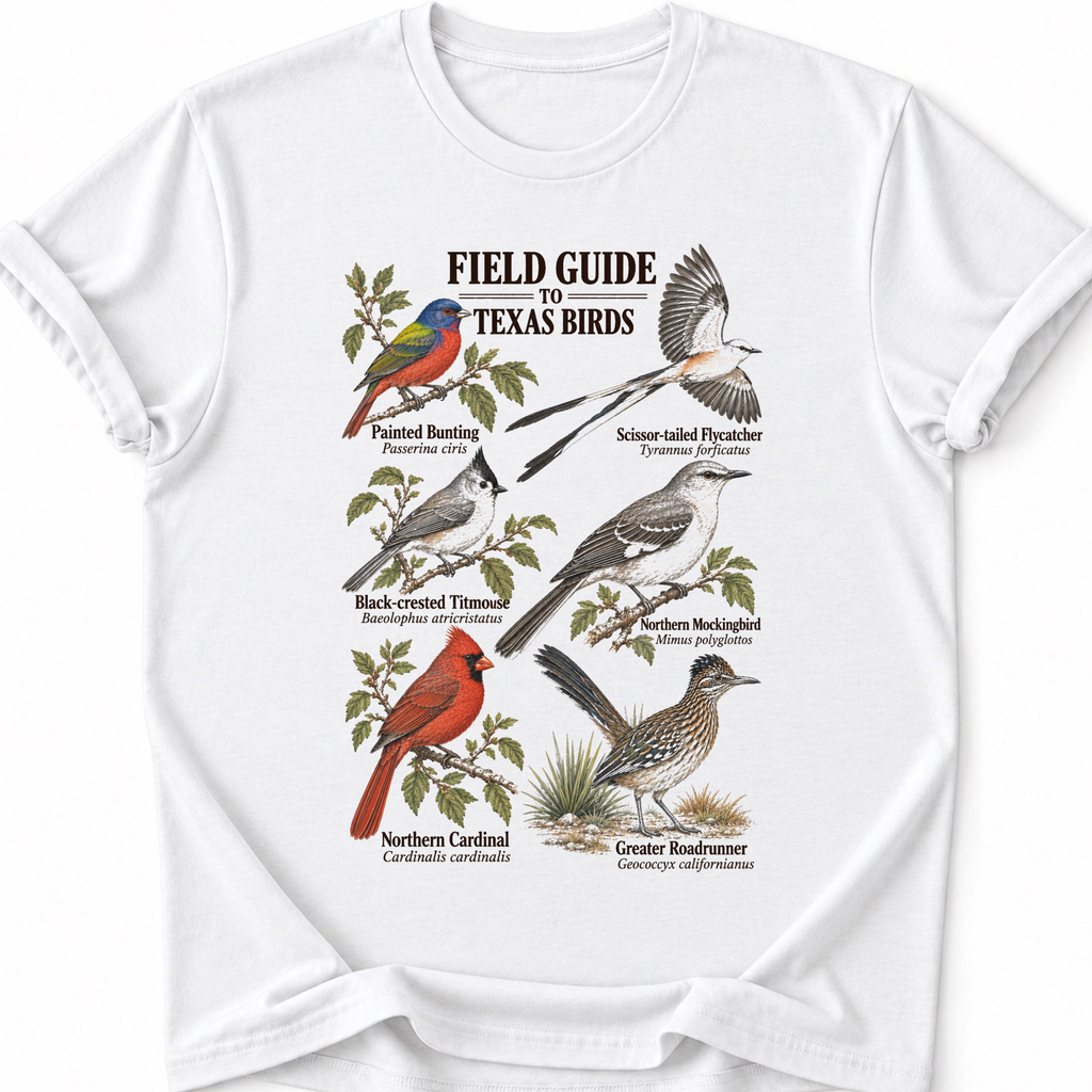 Texas Birds T-shirt