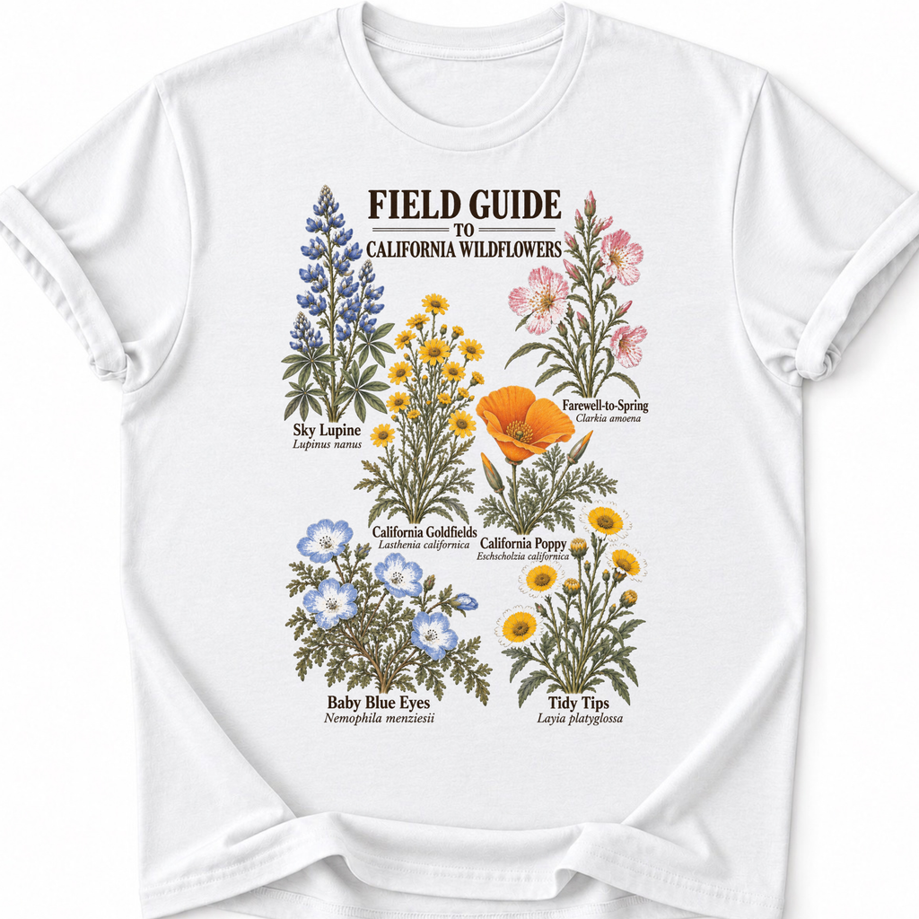 California Flowers T-shirt