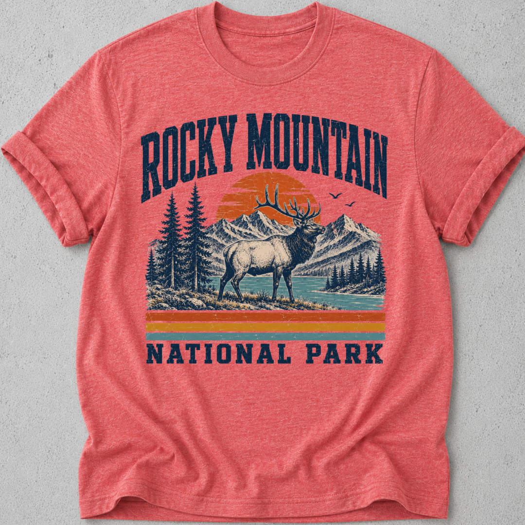 Rocky Mountain Retro T-Shirt