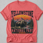 Yellowstone National Park  Bison  T-Shirt