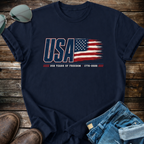 USA Flag   T-shirt