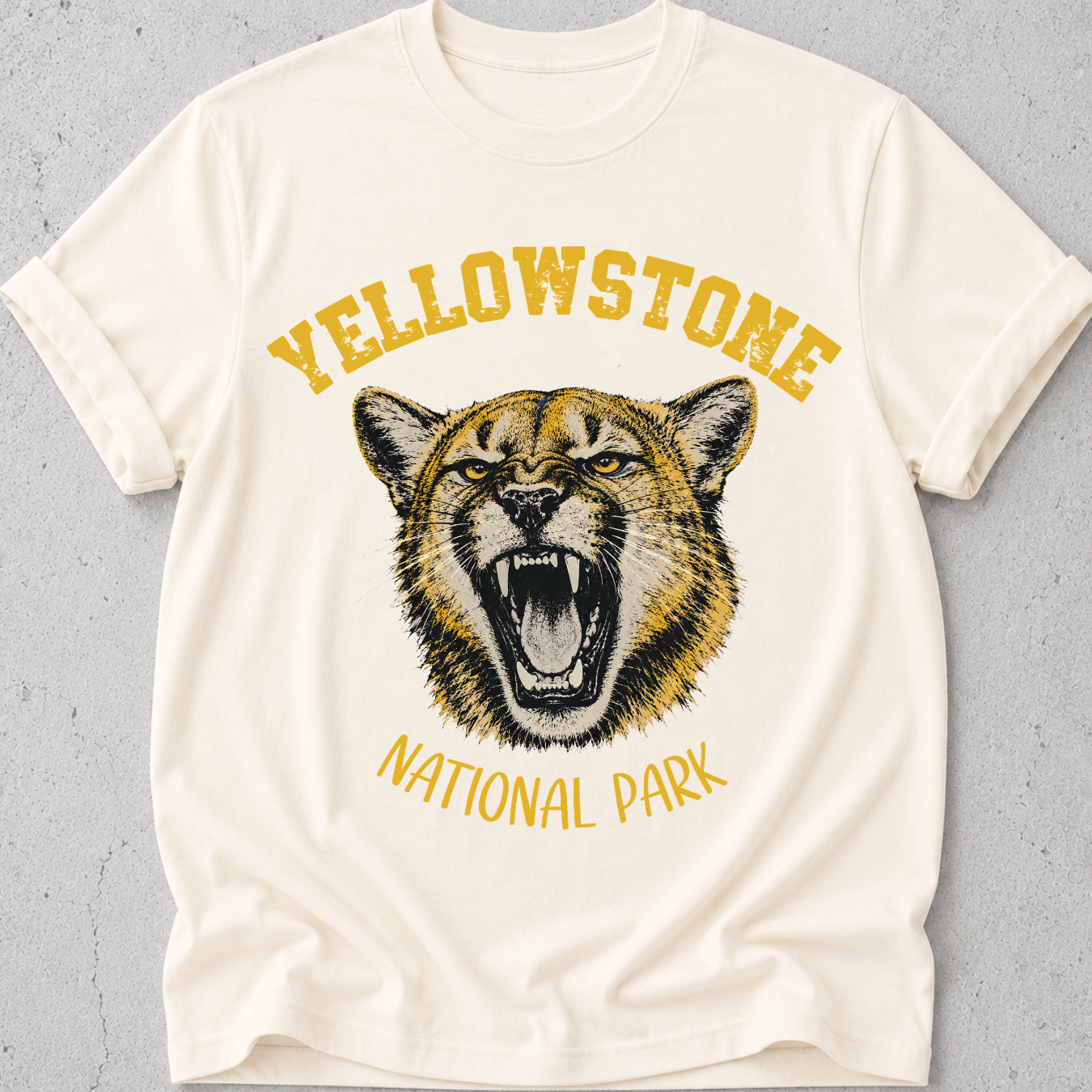 Yellowstone Mountain Lion  T-Shirt