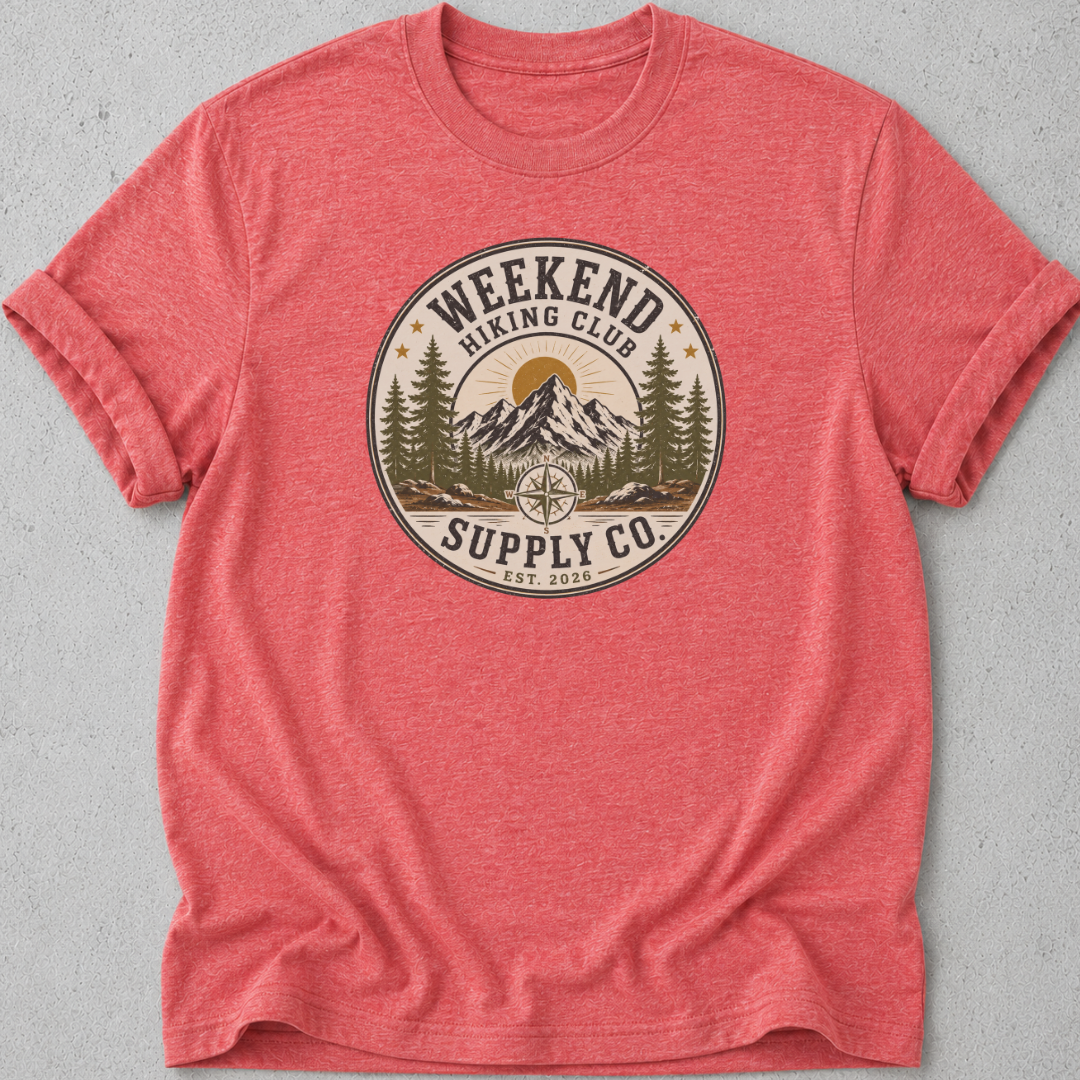 Weekend Hiking Supply Co. T-shirt