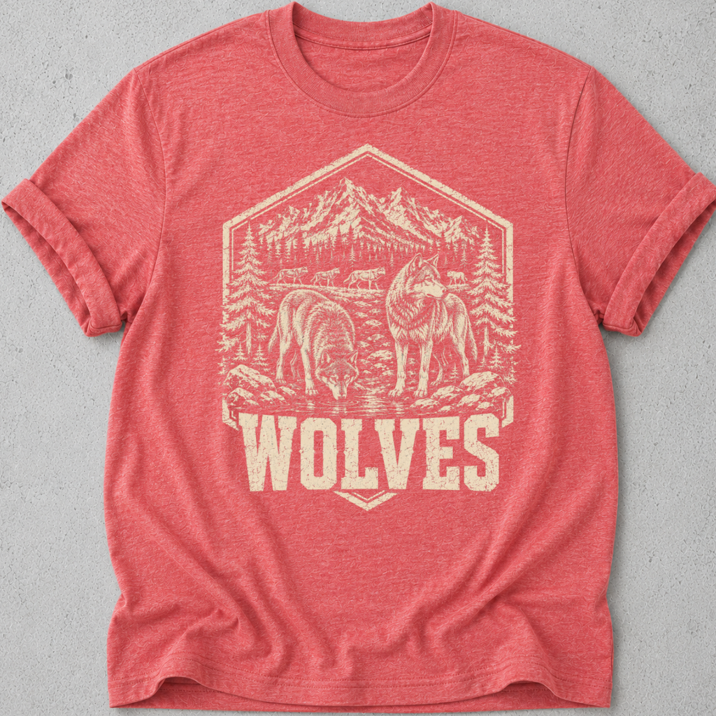 Wolves Medallion T-Shirt