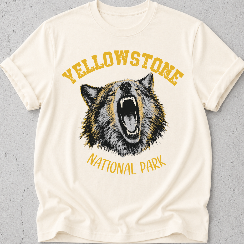 Yellowstone Wolf  T-Shirt