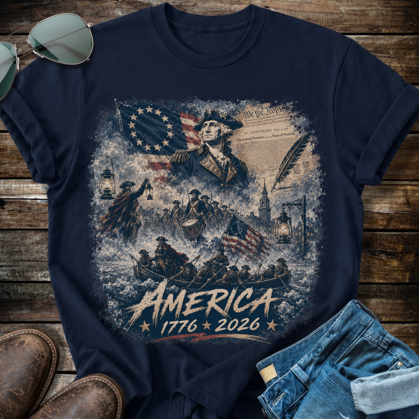 America 1776-2026  T-Shirt