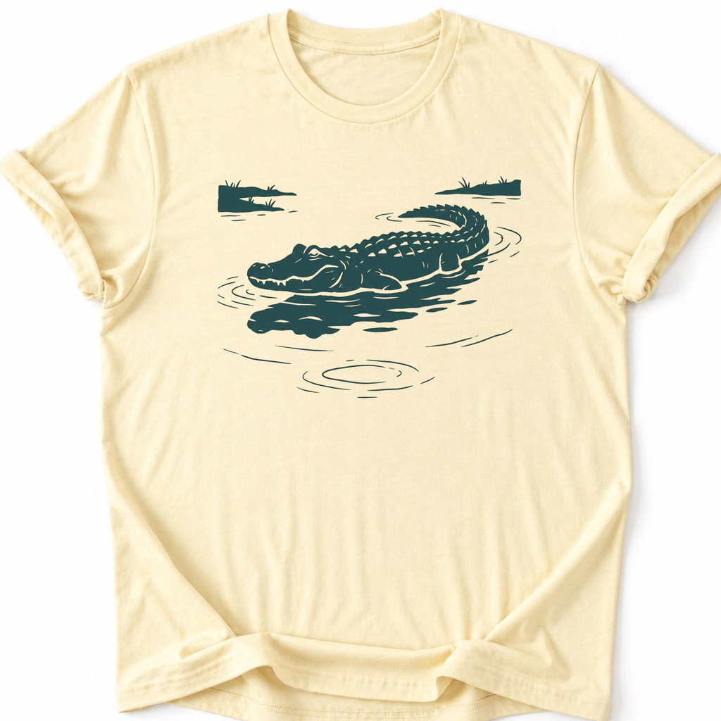 Alligator  Reflection T-shirt