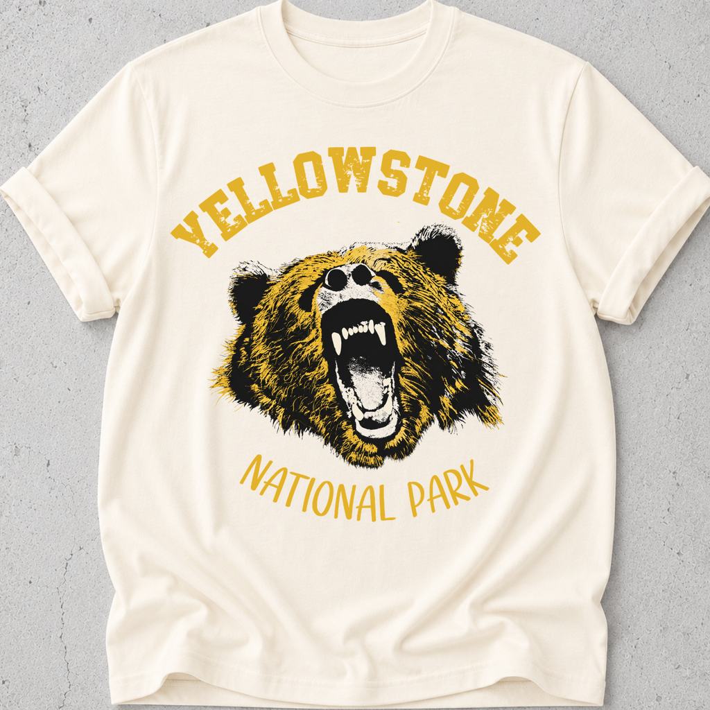 Yellowstone Black Bear  T-Shirt