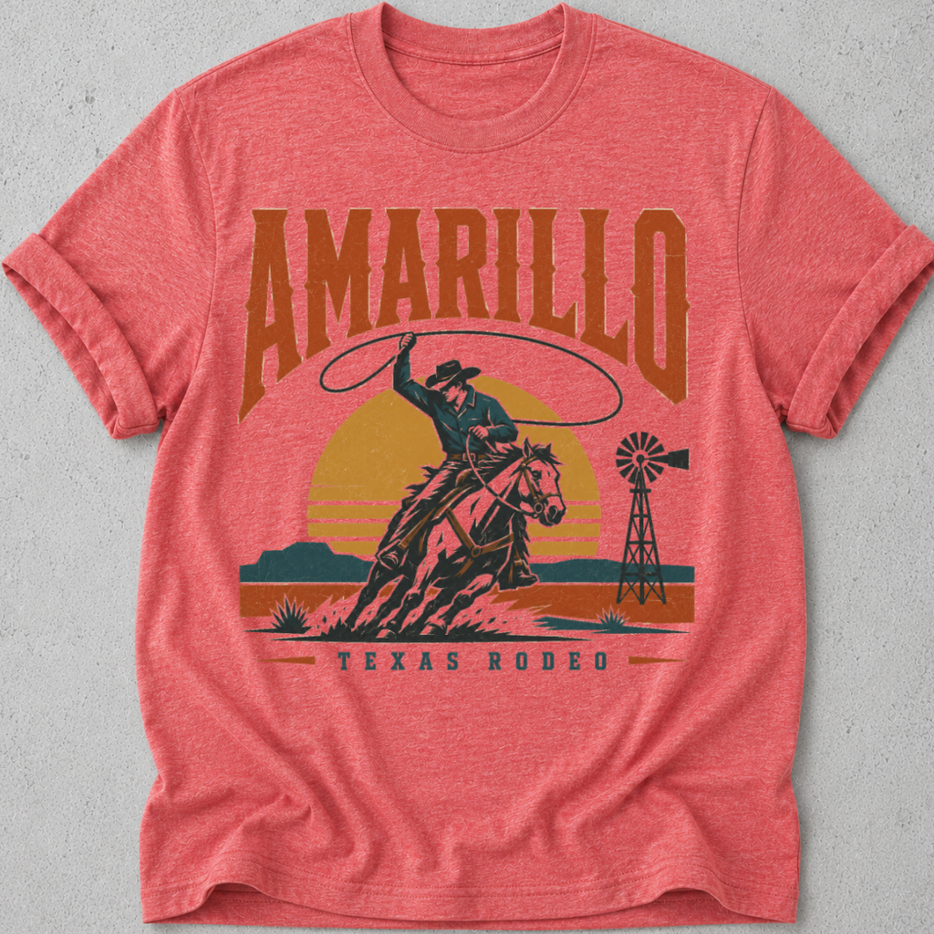Amarillo Texas Rodeo T-Shirt