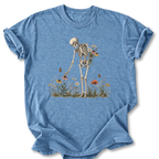 Skeleton Flowers T-shirt