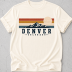 Denver Retro Sun T-Shirt
