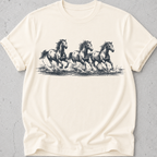 Wild Horses Galloping T-shirt