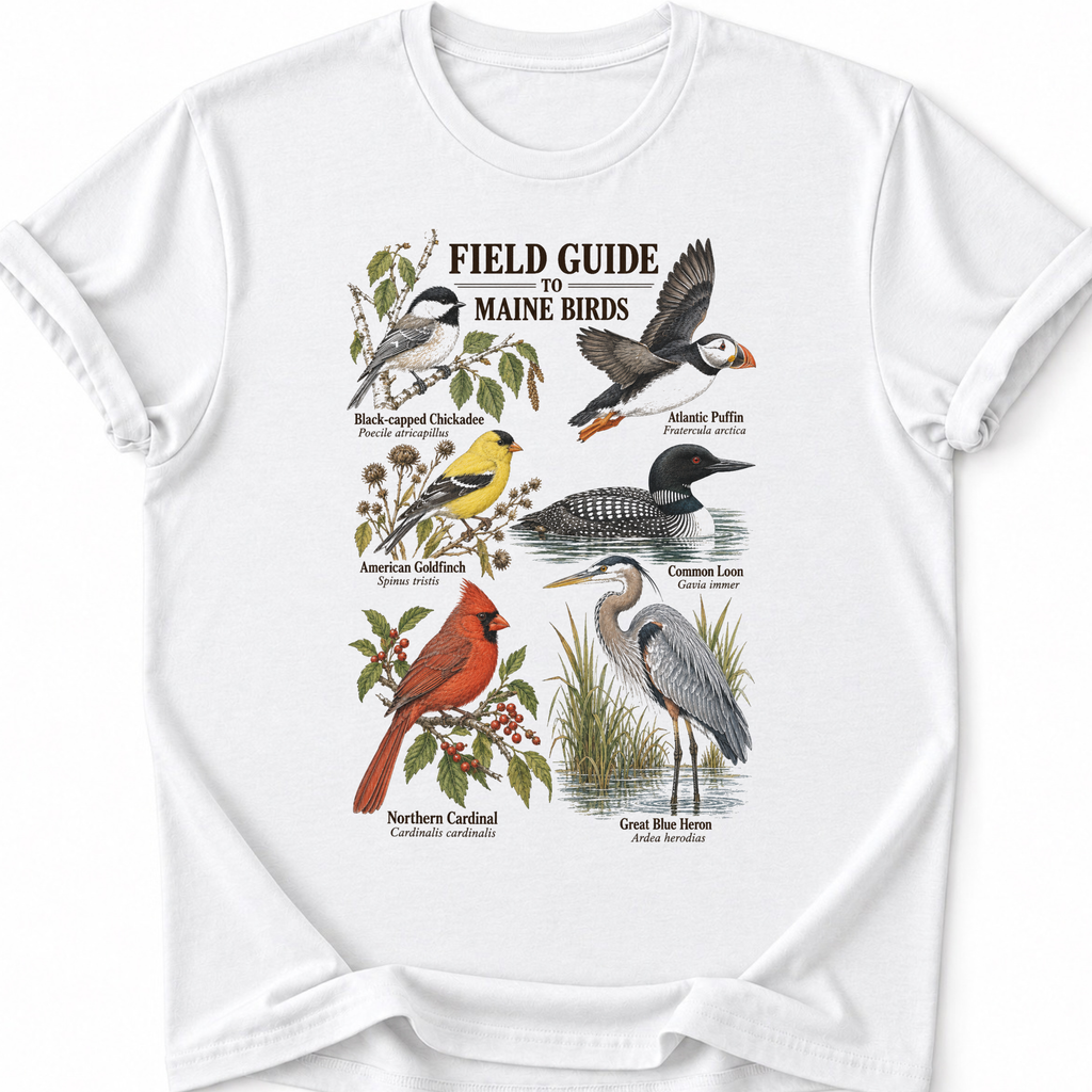 Maine Birds T-shirt