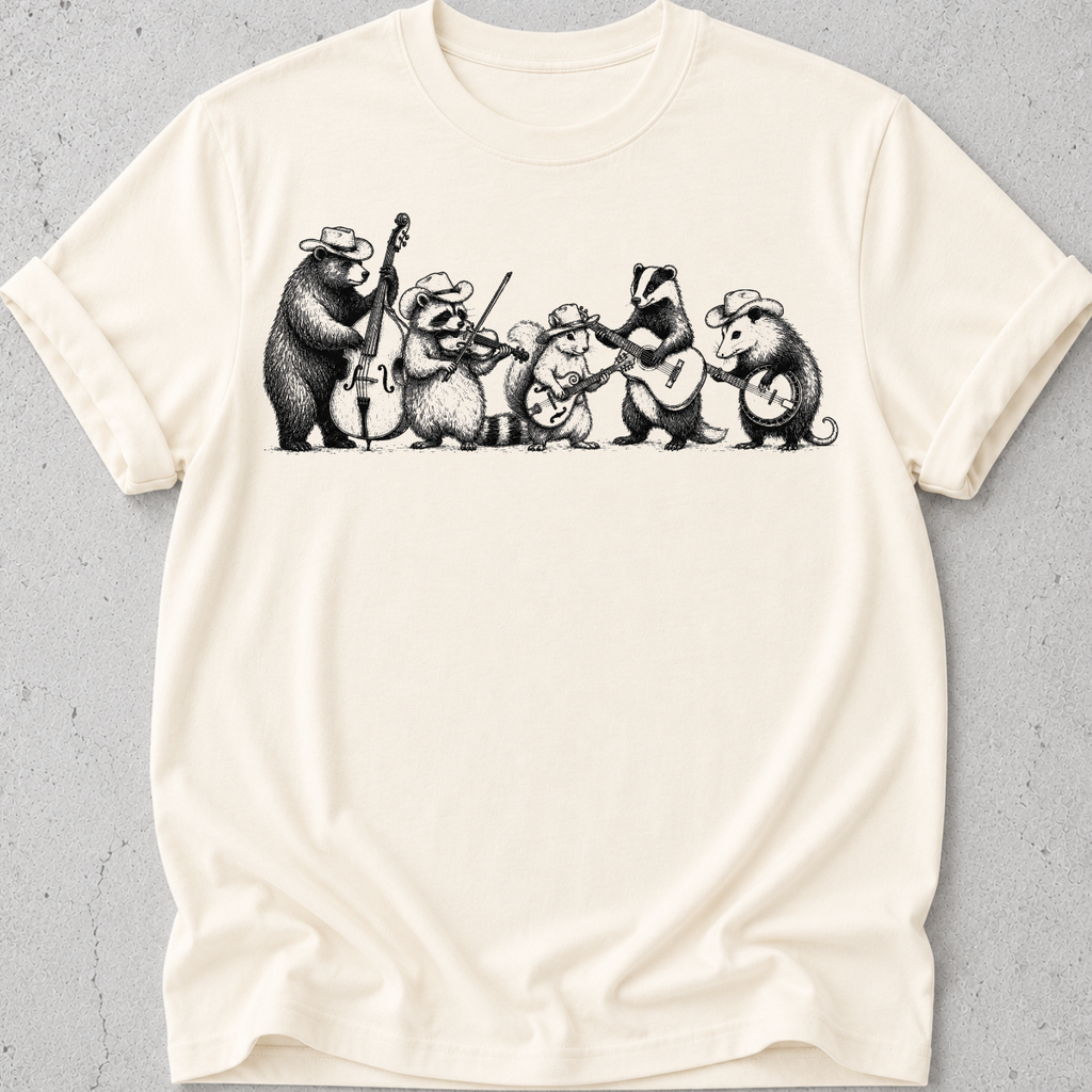 Feral Country Music Band  T-shirt