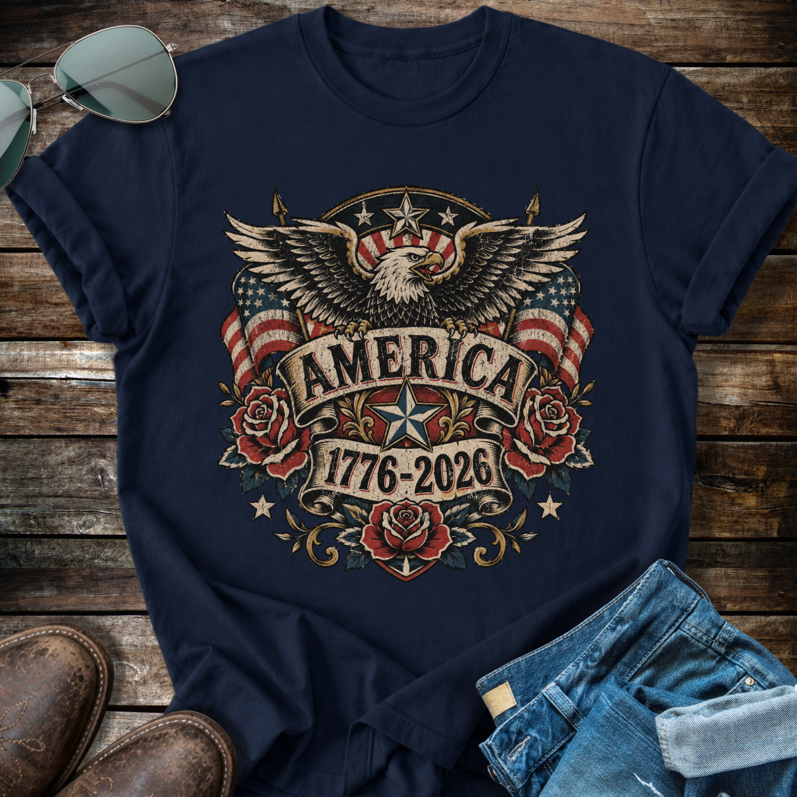 USA Rose 250 T-Shirt