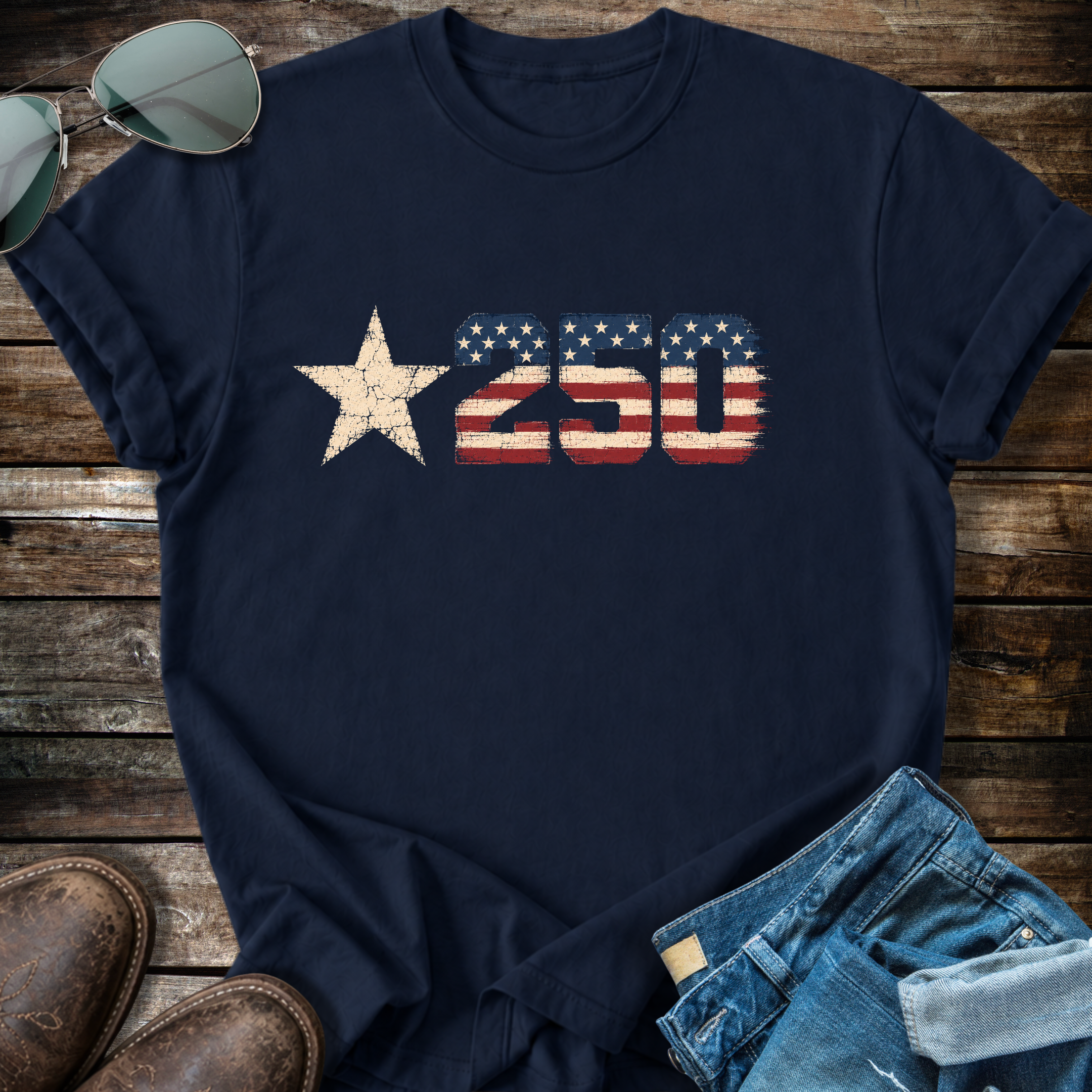 250 USA T-Shirt
