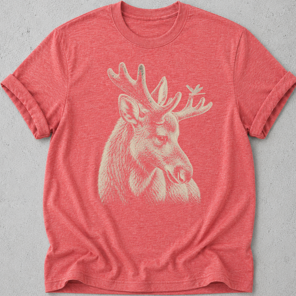 Moose and Dragonfly T-shirt