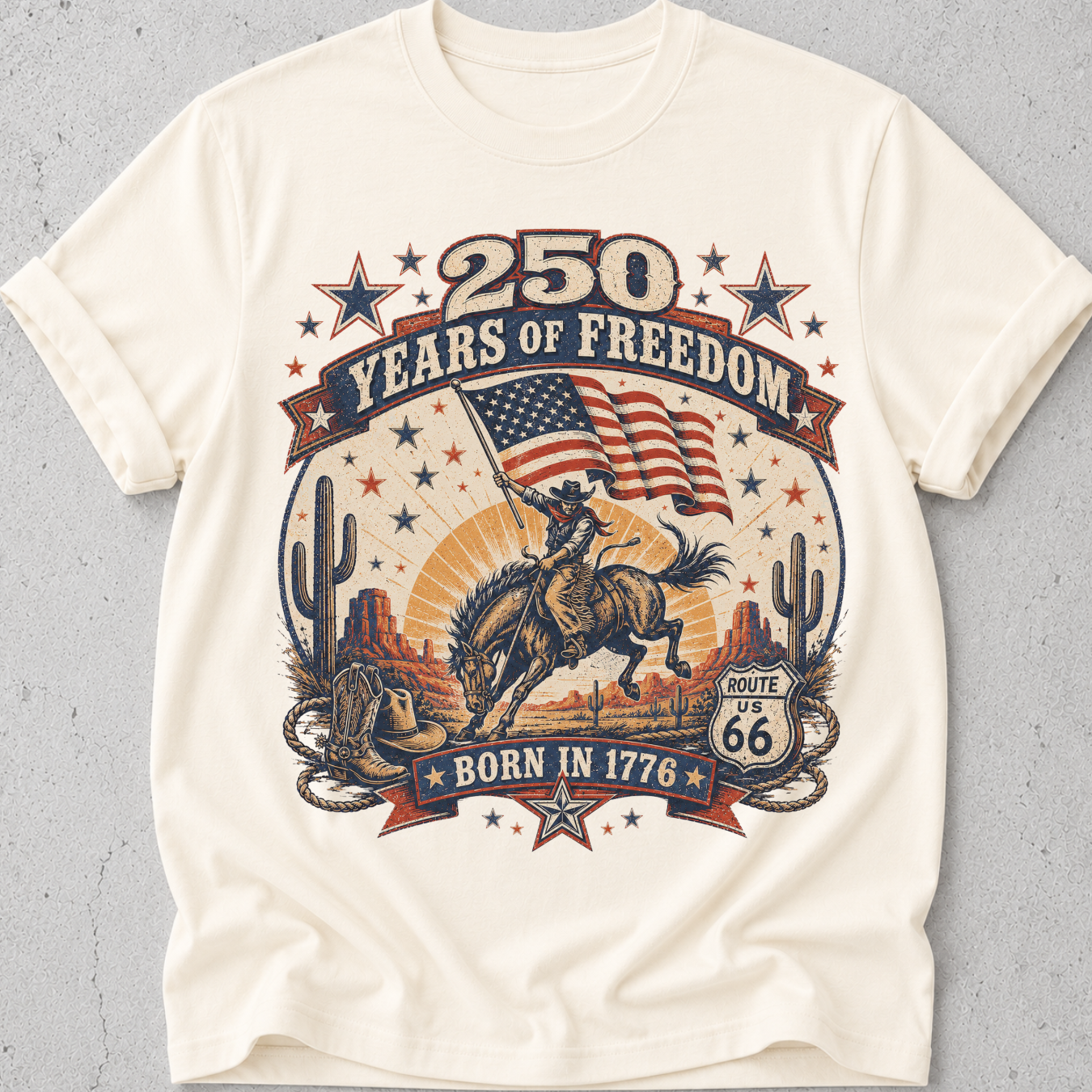 Rodeo USA  Anniversary  T-Shirt