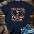 Football Varsity Patriotic  T-shirt