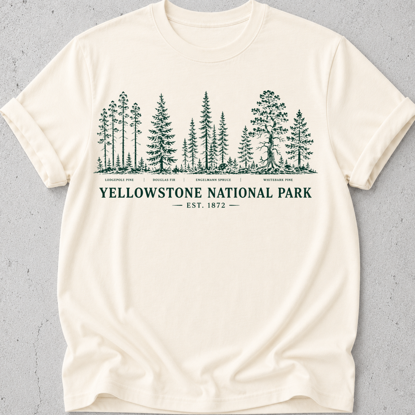 Yellowstone Trees T-Shirt