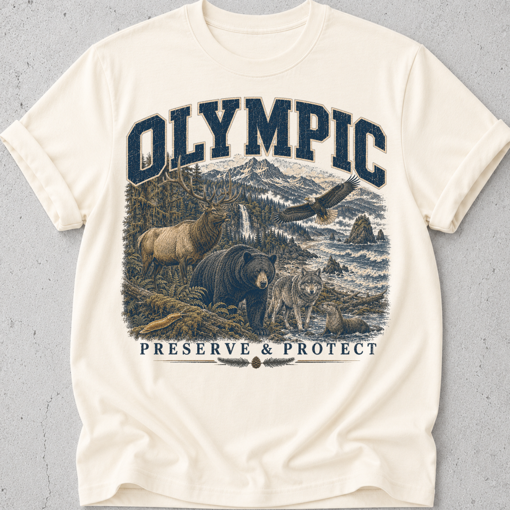 Olympic  Preserve & Protect  T-Shirt