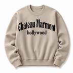 Chateau Marmont Hollywood vintage crewneck sweatshirt in Sand 