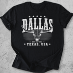 Dallas Texas t-shirt light Black 