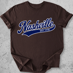 Nashville sporty t-shirt Expresso script Est 1779 collegiate graphic tee