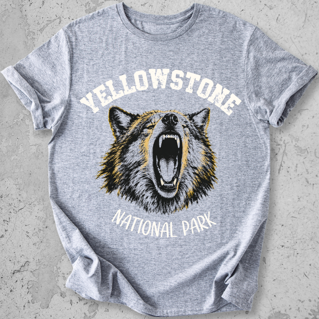 Yellowstone Wolf  T-Shirt
