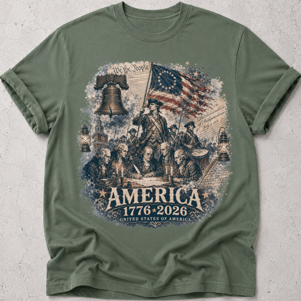 Vintage Annniversity 1776 T-Shirt