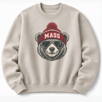 Mass Bear  Beanie Sweatshirt