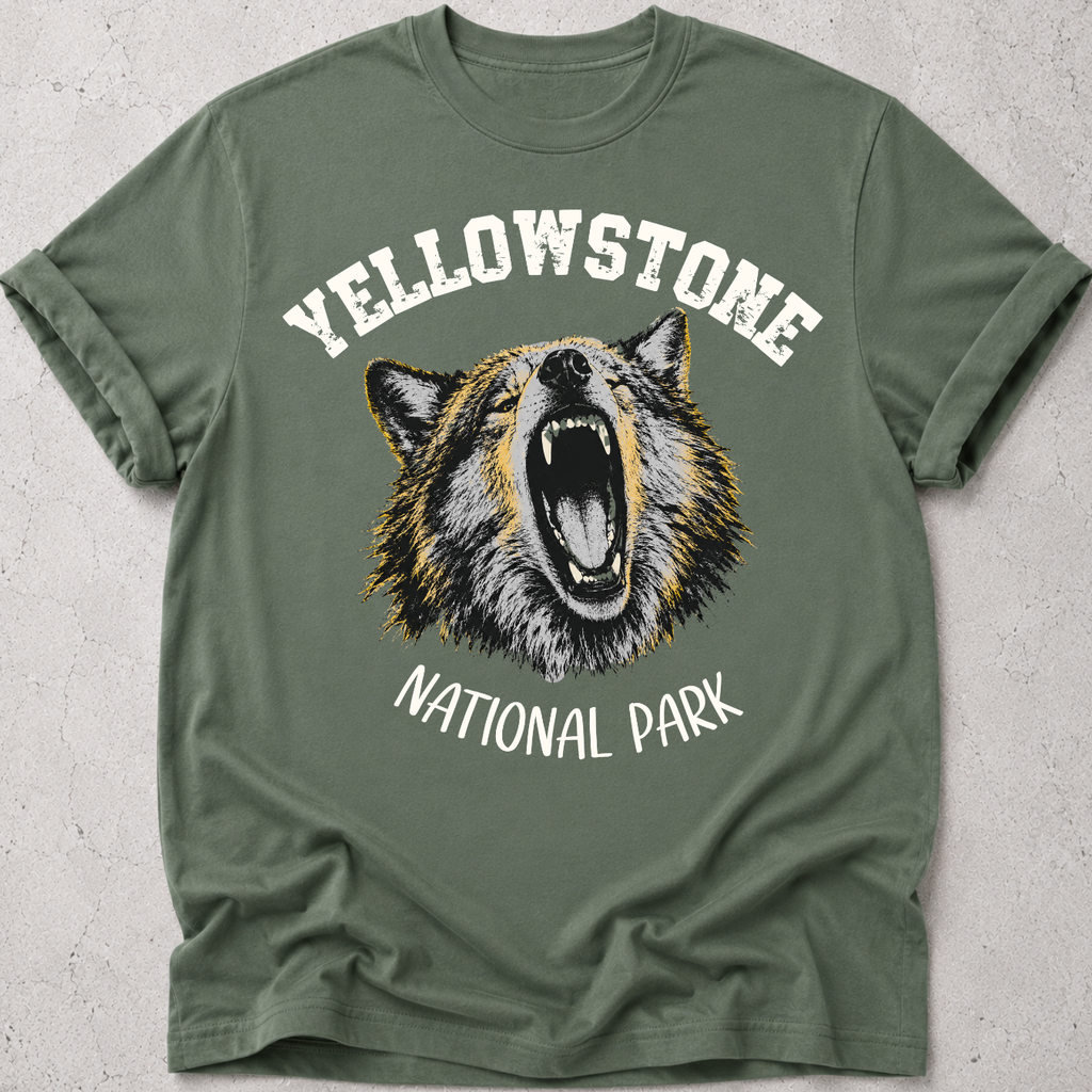 Yellowstone Wolf  T-Shirt